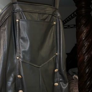 Faux Leather jumpsuit